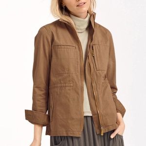 Garnet Hill Brown Utility Jacket